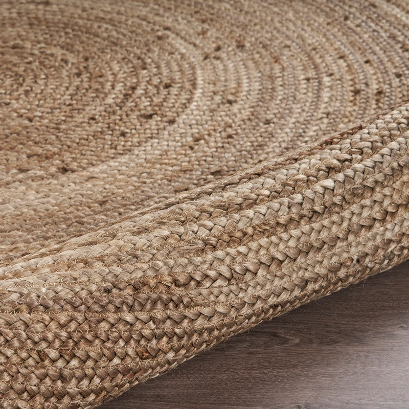 Natural Fiber Jute Rug ( Gray )