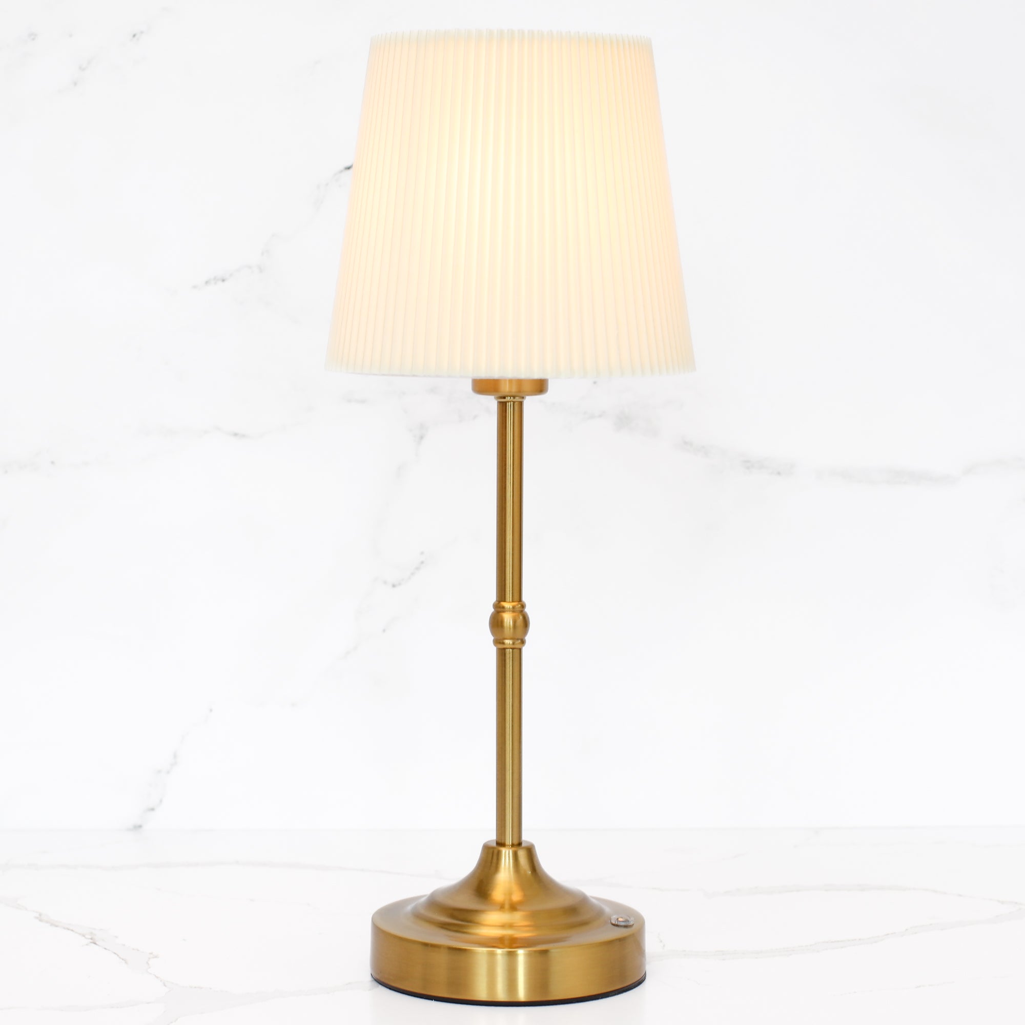 Rechargeable Gold LED Tap Lamp