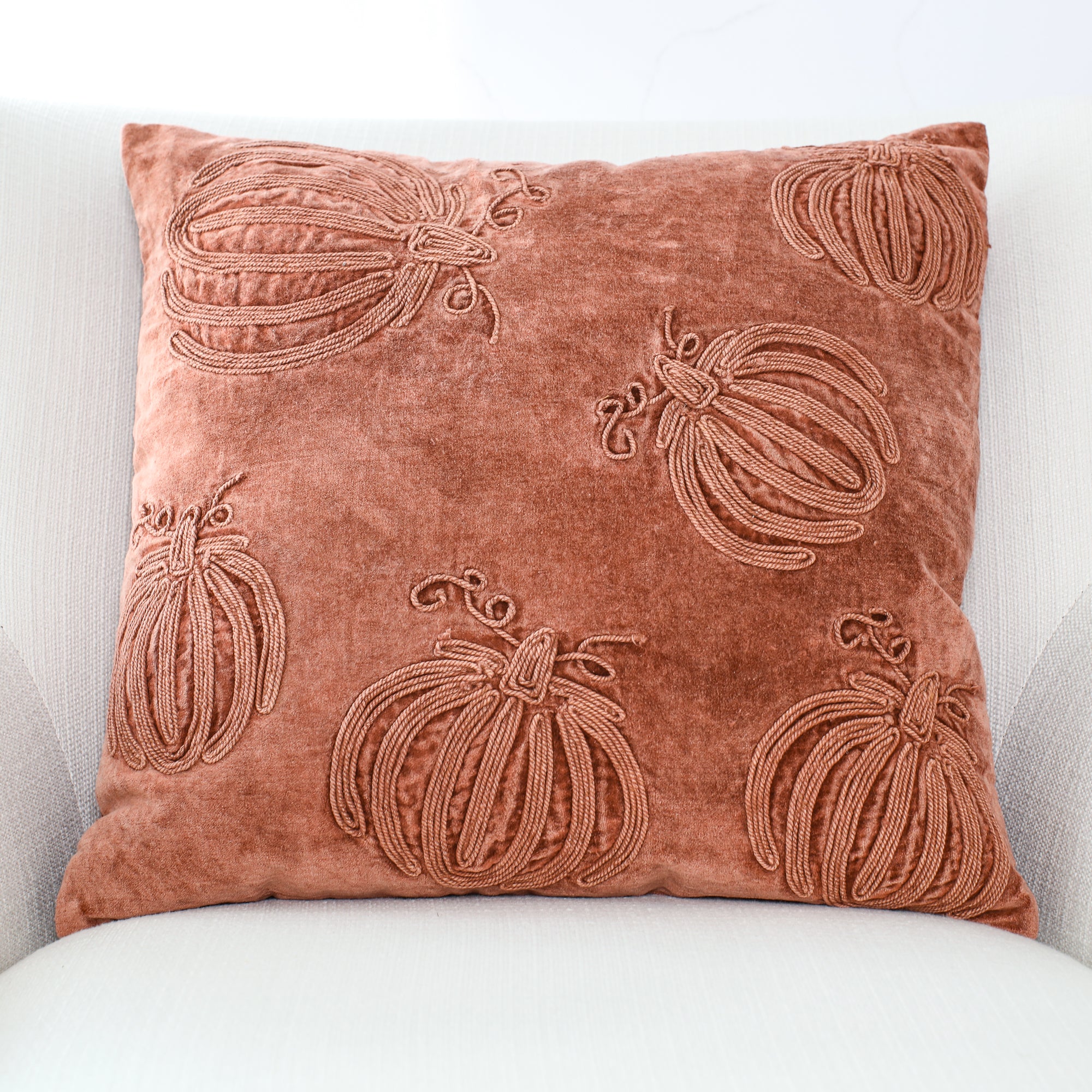 Auburn Pumpkin Pillow