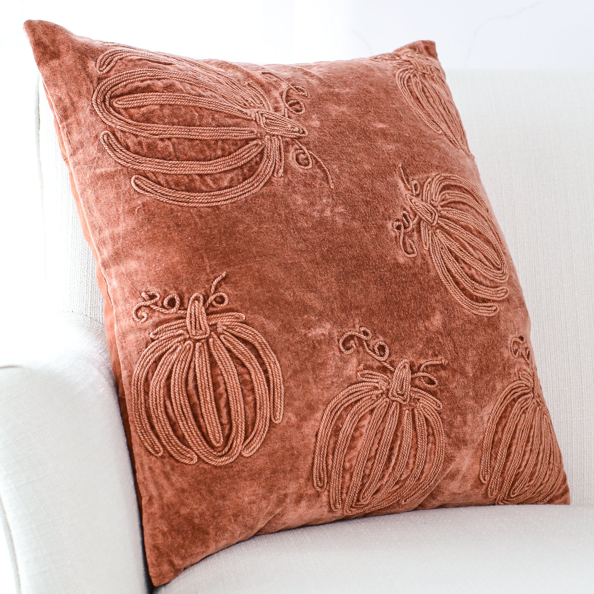 Auburn Pumpkin Pillow