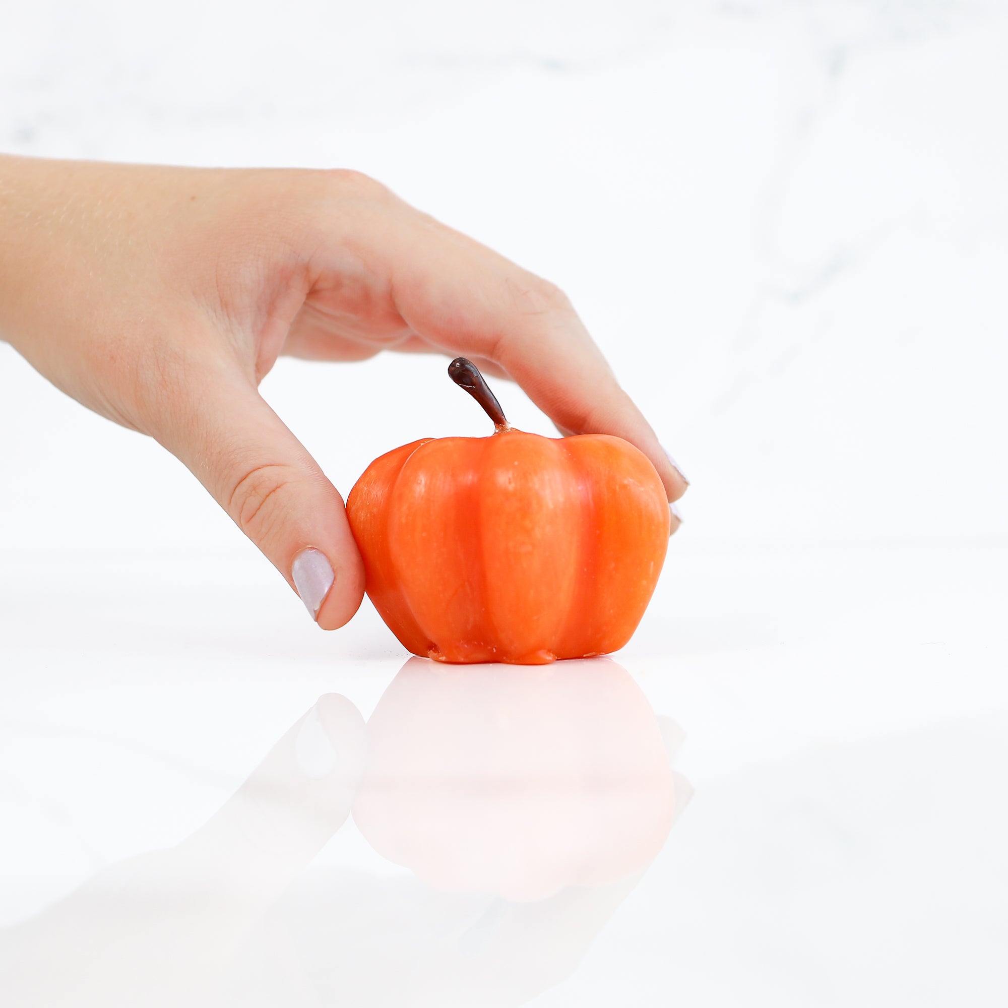 Scented Orange Pumpkin Votive