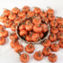Mini Pumpkin Filler - 50 pieces, vibrant mini faux pumpkins perfect for autumn home decor.