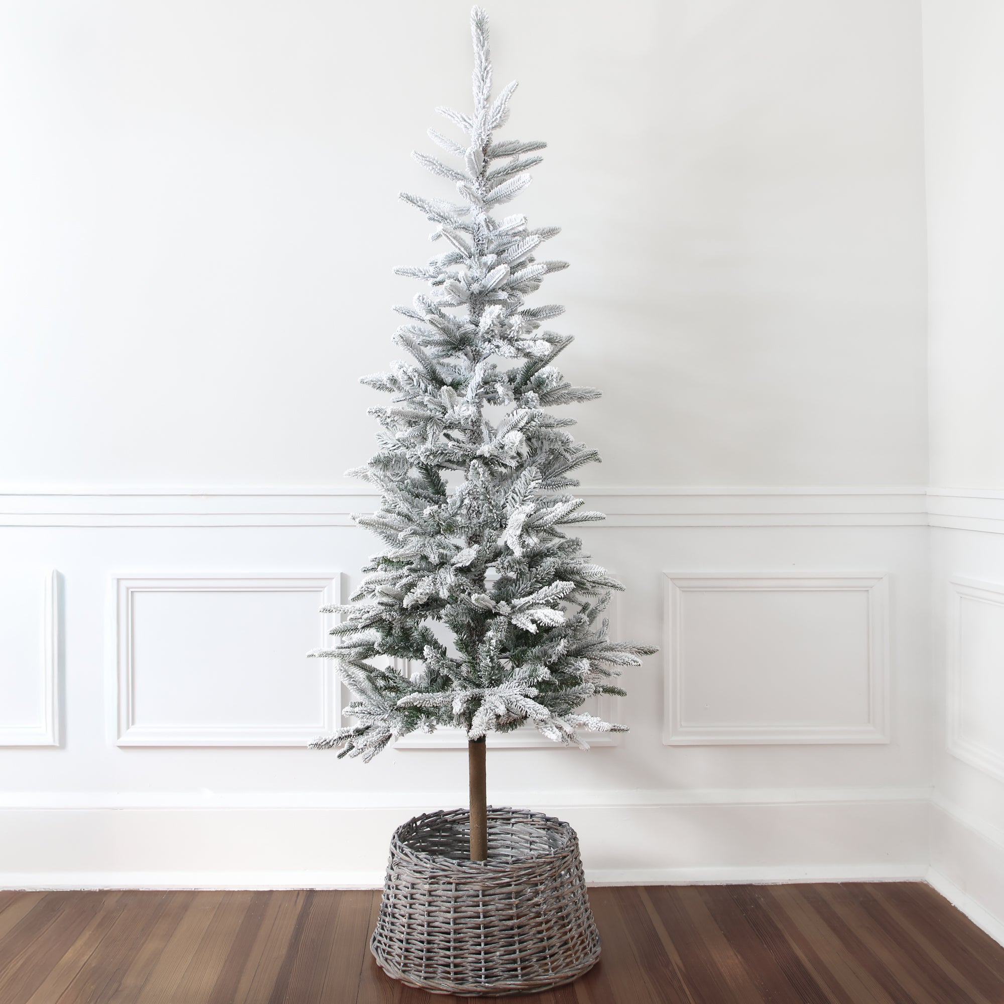 BUY ONE GET ONE 2 Snowy Fir Trees and 2 Willow Tree Rings