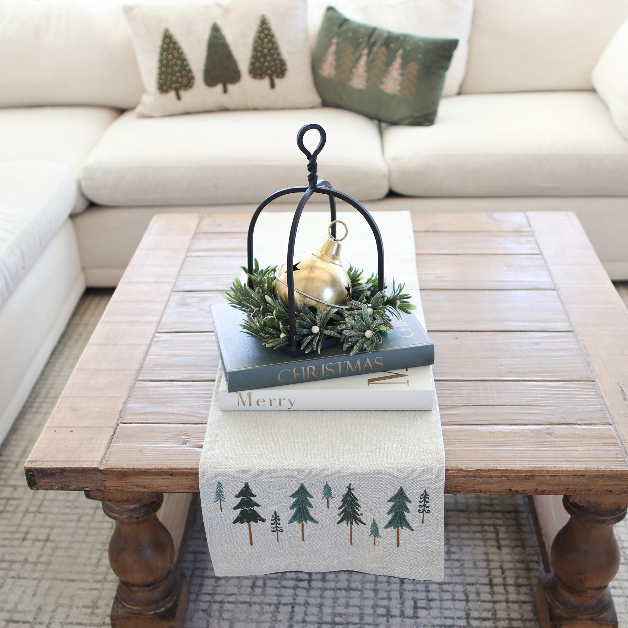 Holiday Tree Table Runner