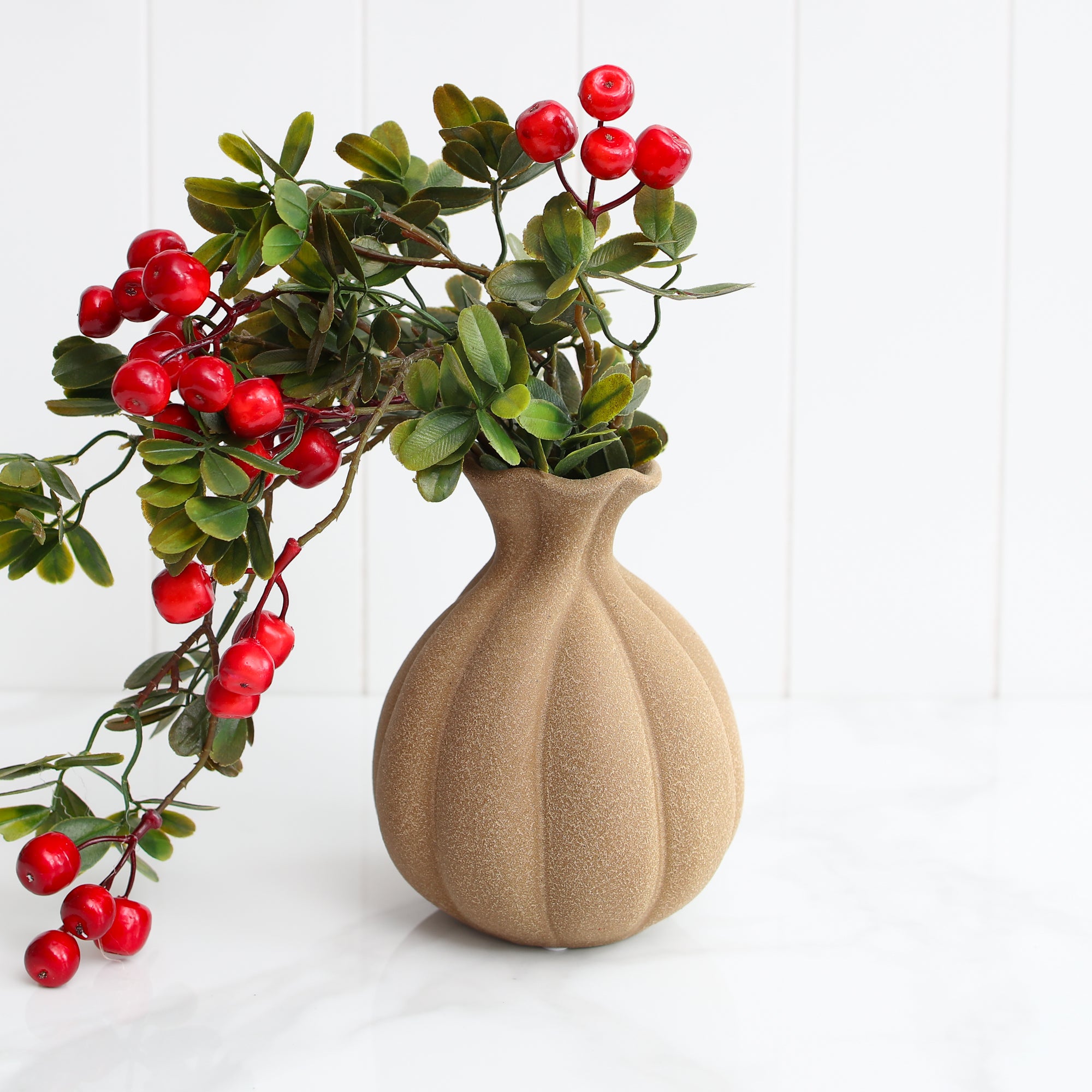 VOLUME BUY Red Christmas Berry Spray- 41in Set of 6