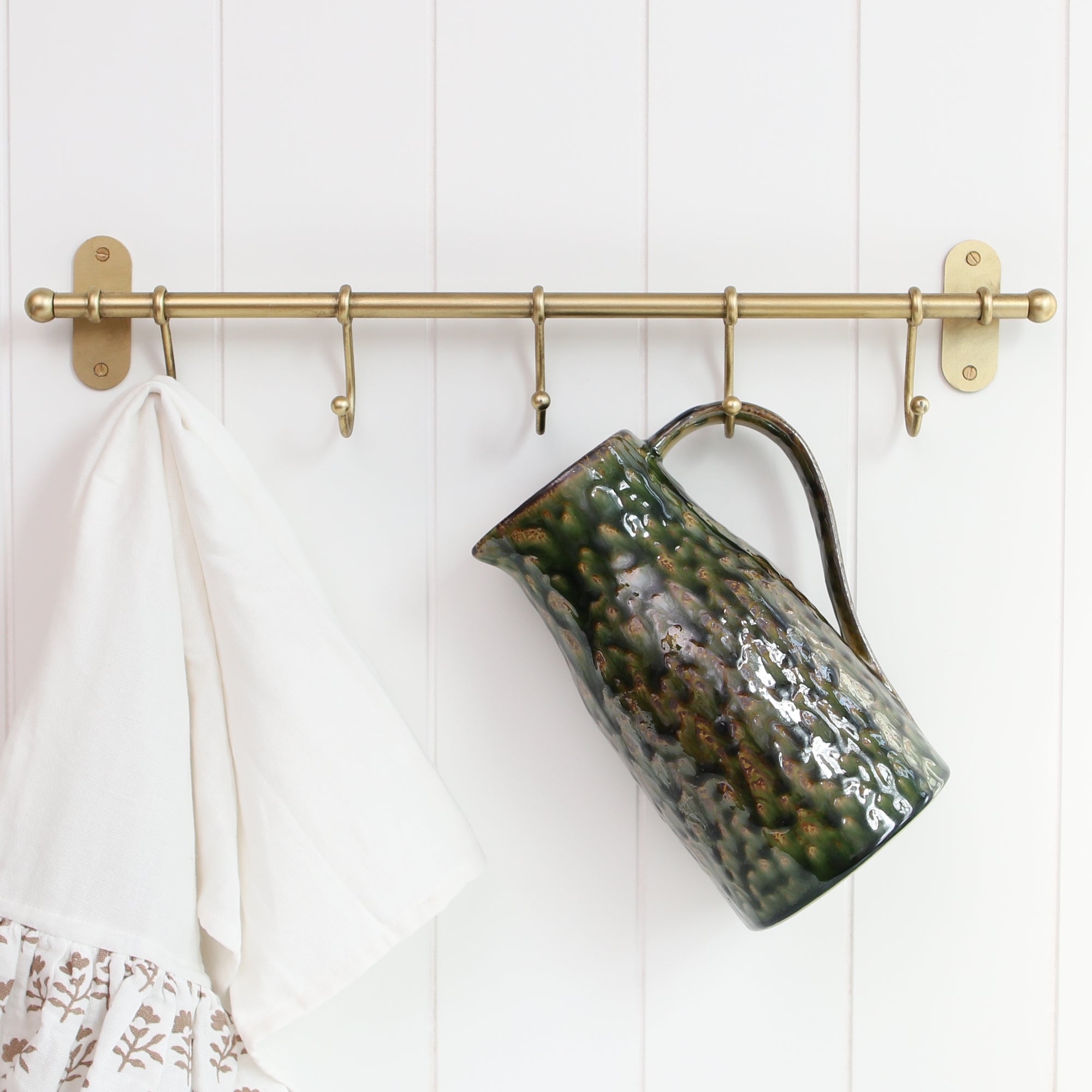 Antiqued Metal Wall Hooks - Interior Delights