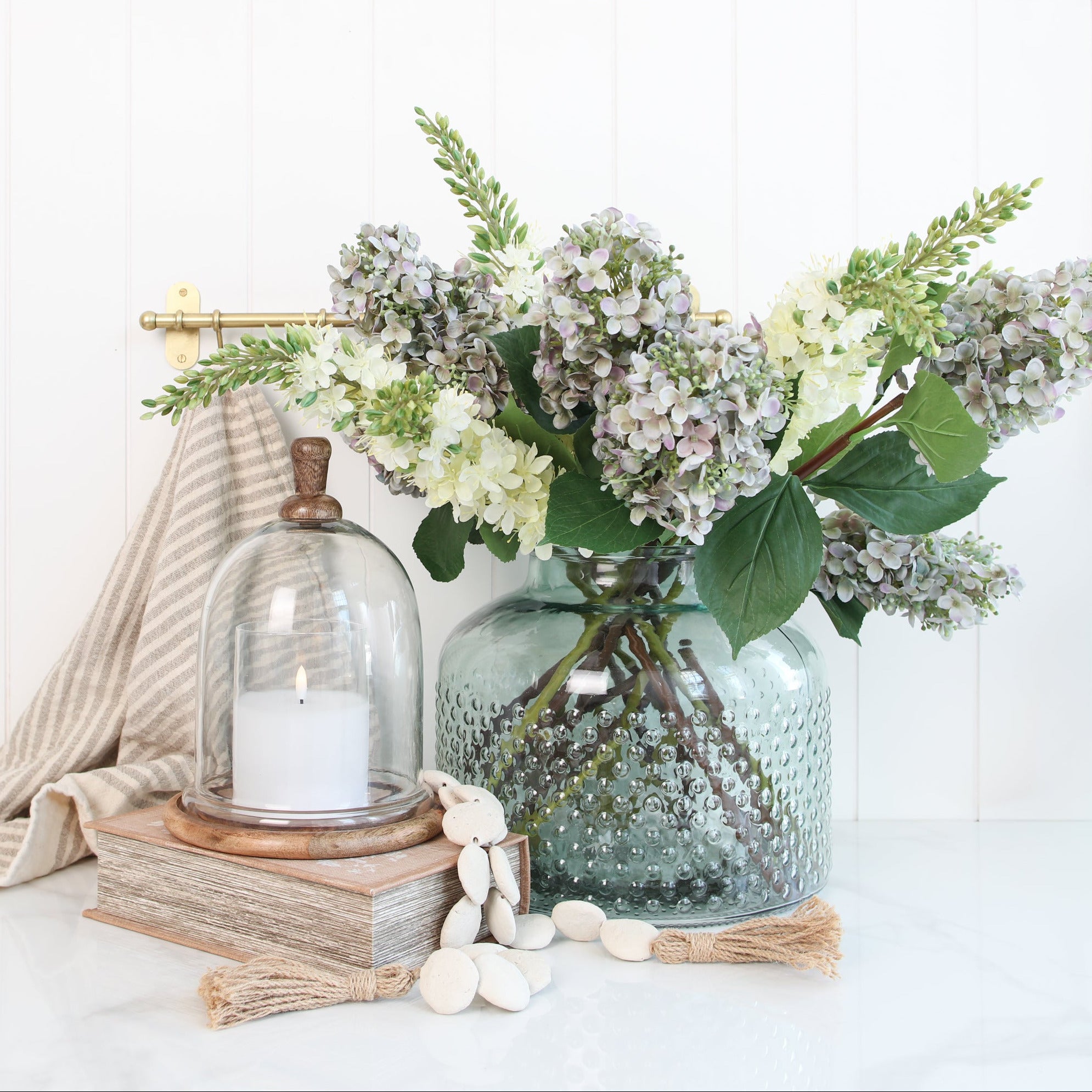 Glass and Wood Cloche - Interior Delights