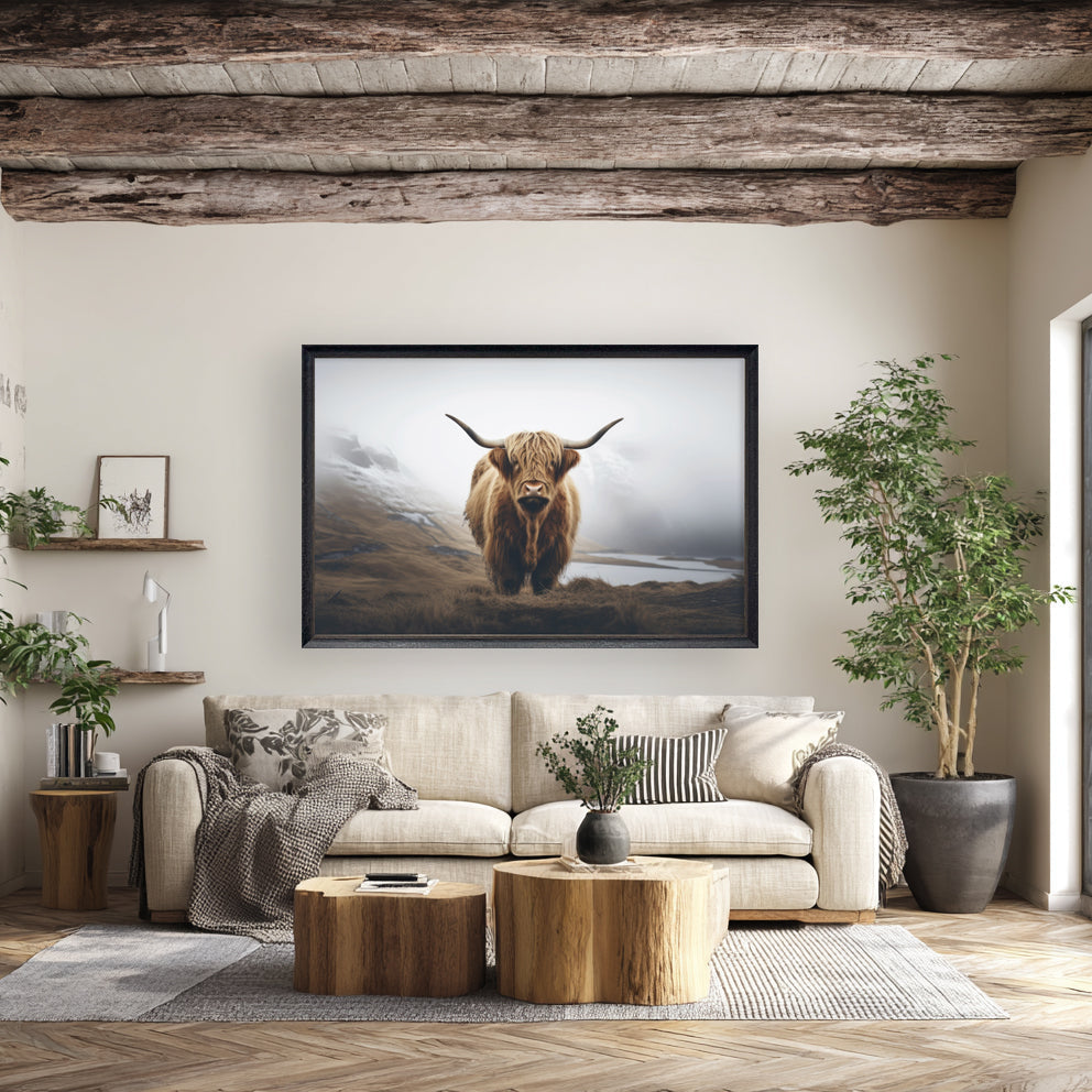 40x60 Highland Cow - Interior Delights