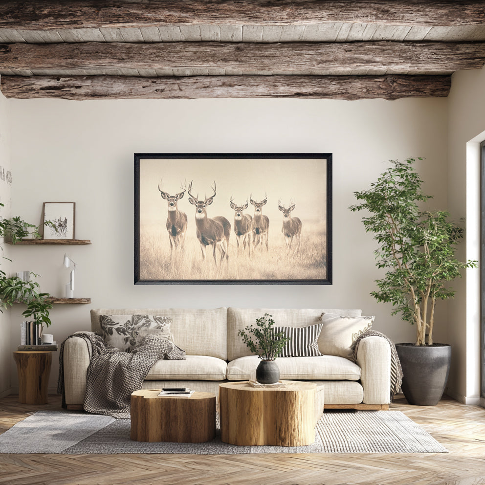 40x60 Vintage Antler