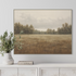 34x44 Treescape art print on natural cotton canvas framed in a thin gray hairline frame