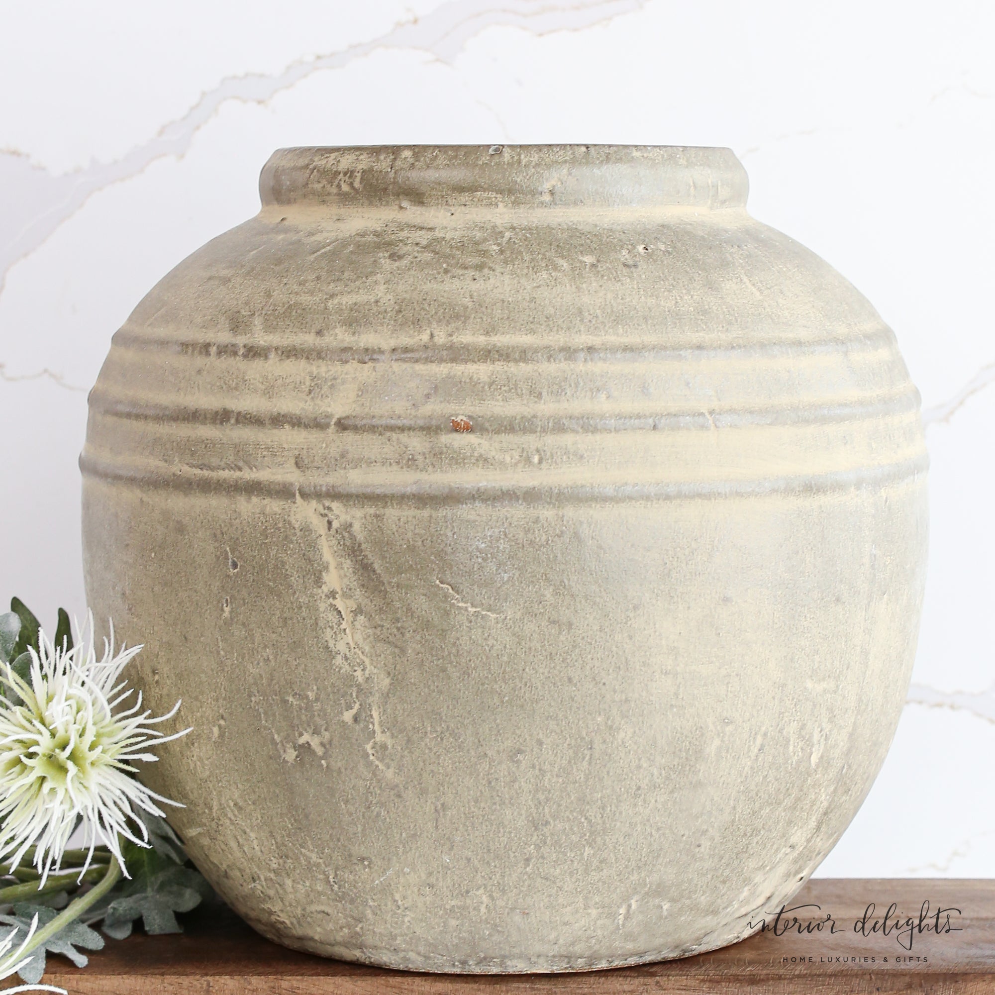 12” Charcoal Wash Vase