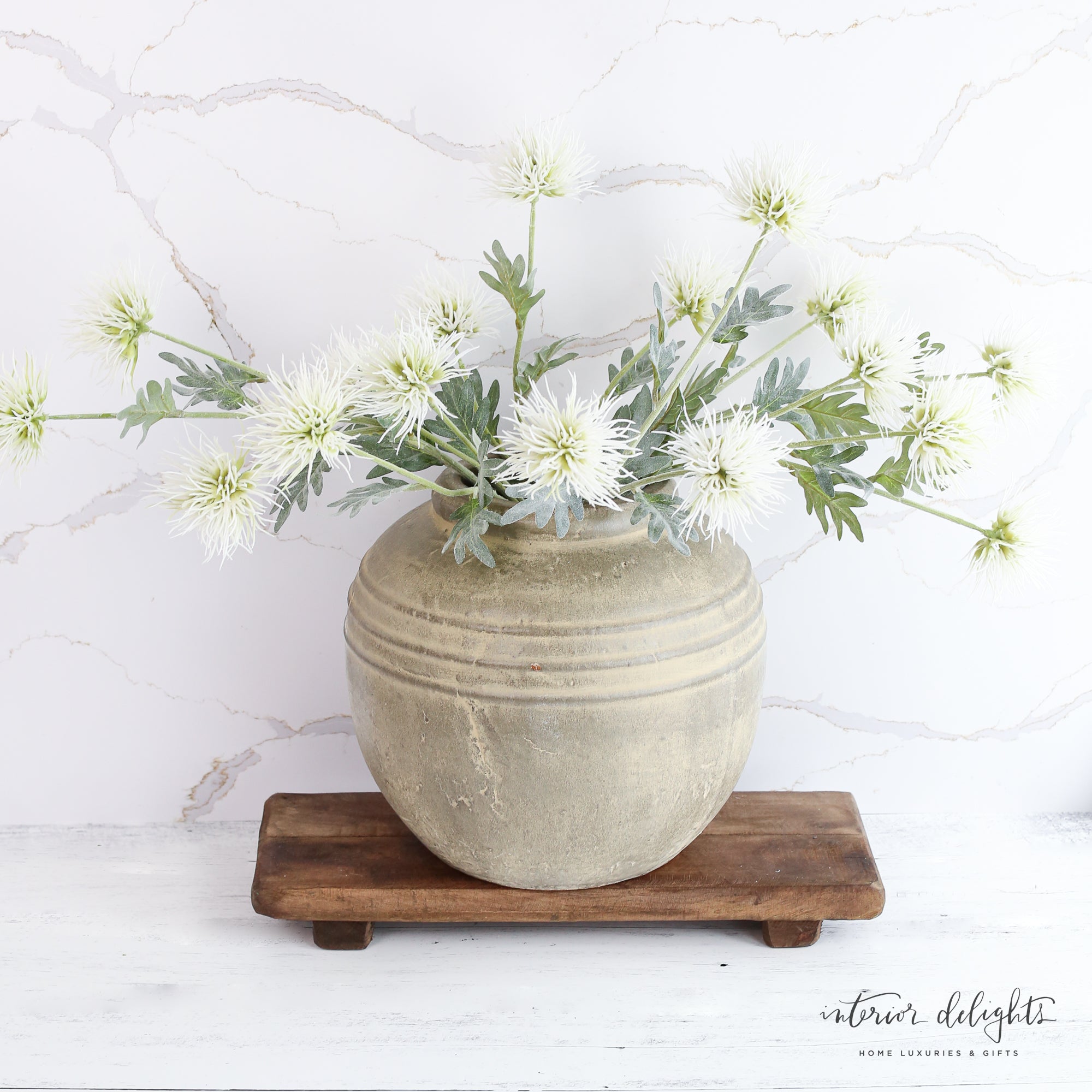 12” Charcoal Wash Vase