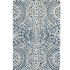 Our Favorite Rug-Blue displayed prominently in a stylish living room setting, creating a cozy and inviting atmosphere.
