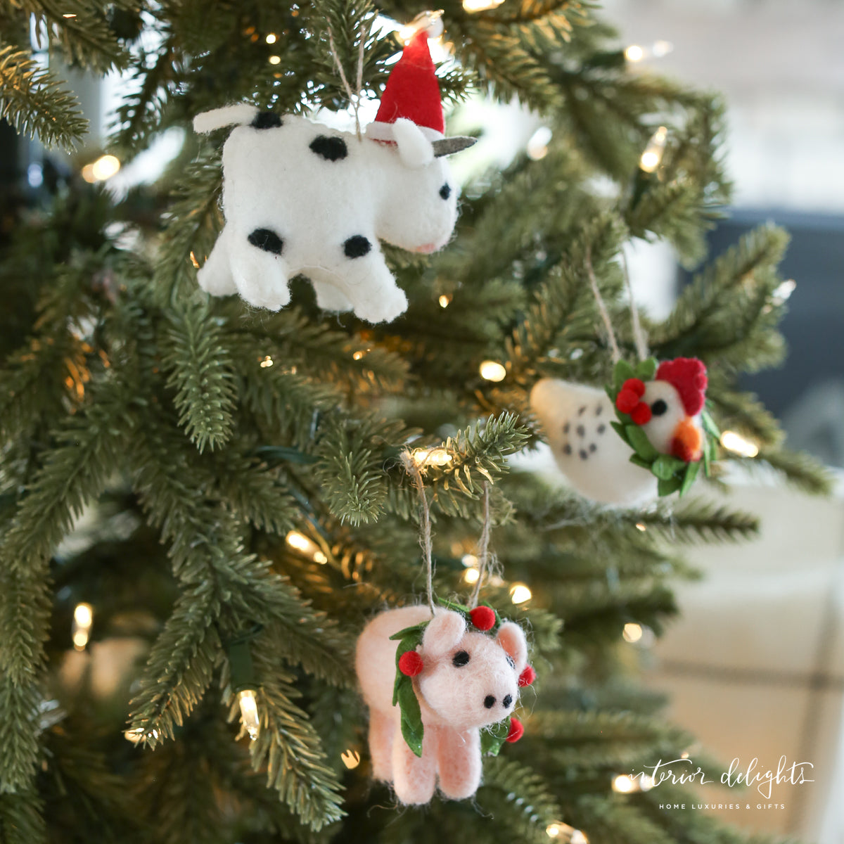 Felt Farm Animal Set