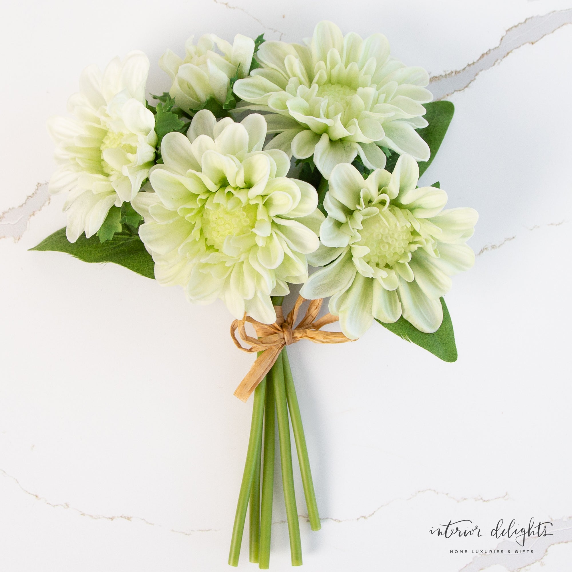 Bright pink 13” Mum Bundle, vibrant faux flower bouquet, perfect for spring and summer decor.