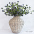 Large 13.5” Willow Vase showcased with dried flowers - Two sizes available, perfect for rustic or modern cottage decor.