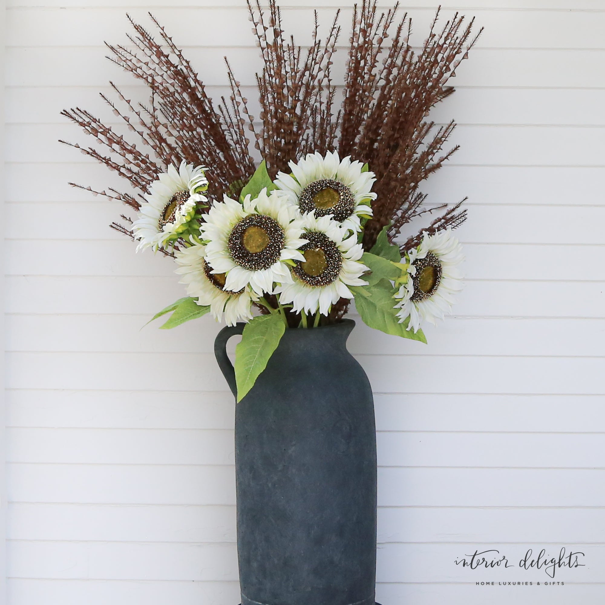 39" Twisted Eyelash Ribbon Stem