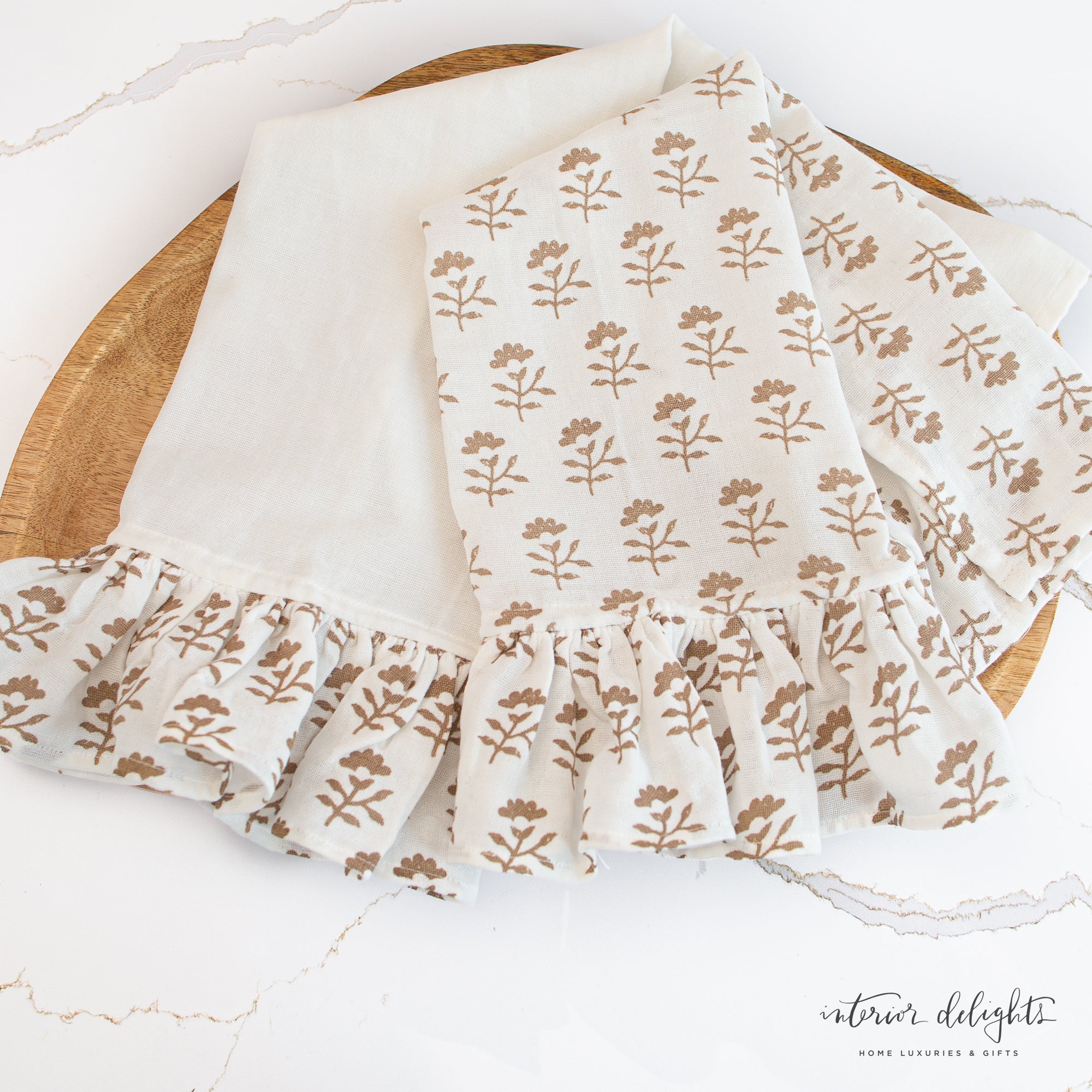 Molly Block Print Towel Set