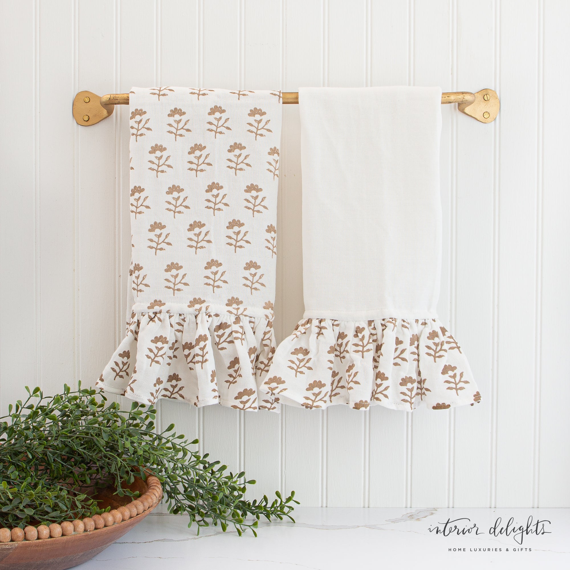 Molly Block Print Towel Set