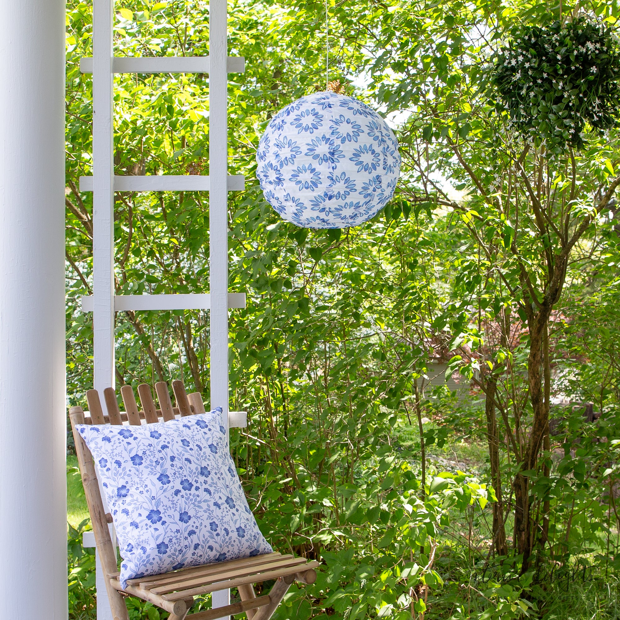 Solar Nylon Blueburst Lantern
