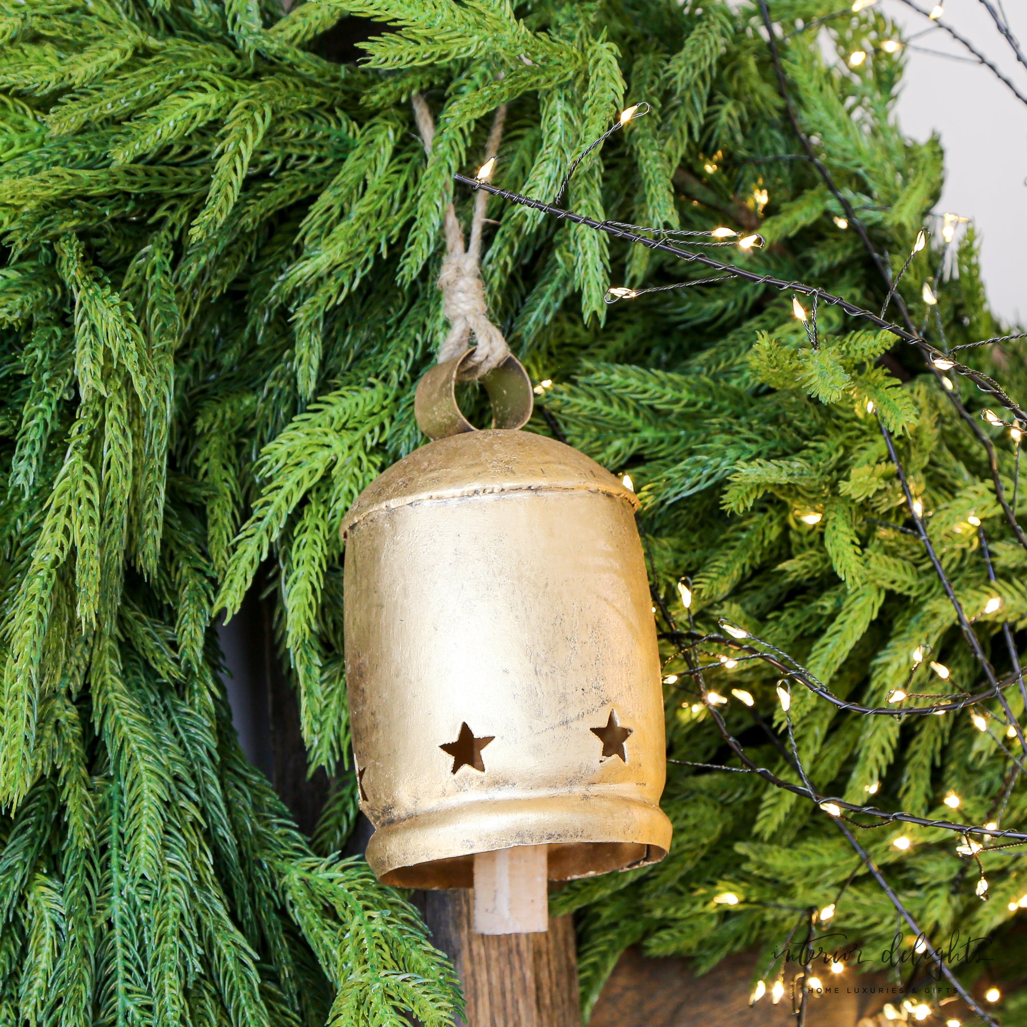 Star Cutout Bells- Set of 2