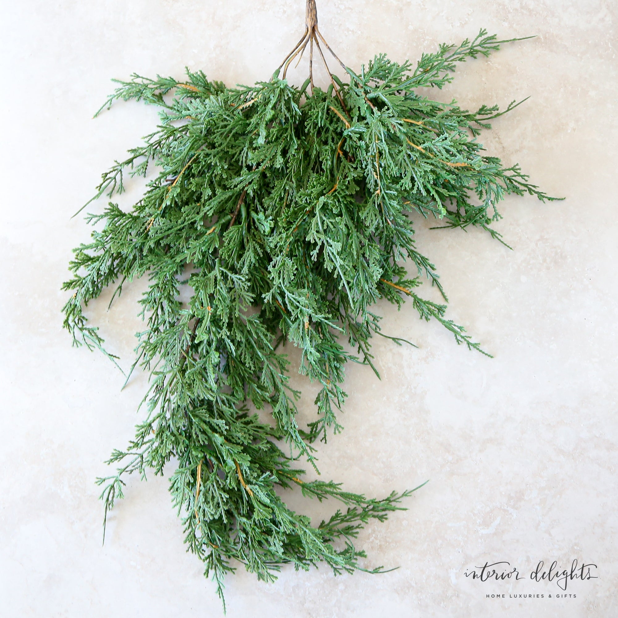 Emerald Draping Cedar26" long Interior Delights