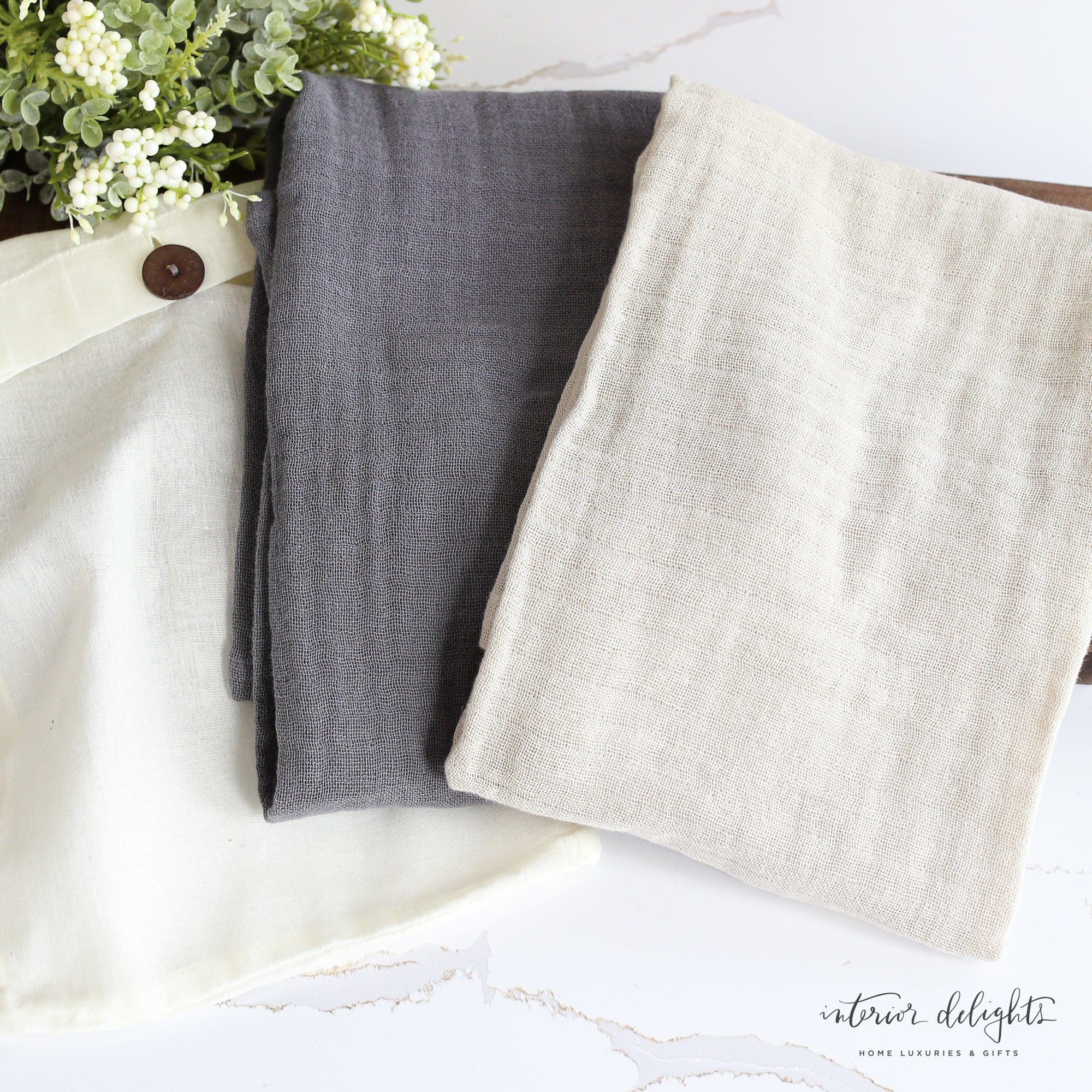 Cotton Tea Towels Set of 2