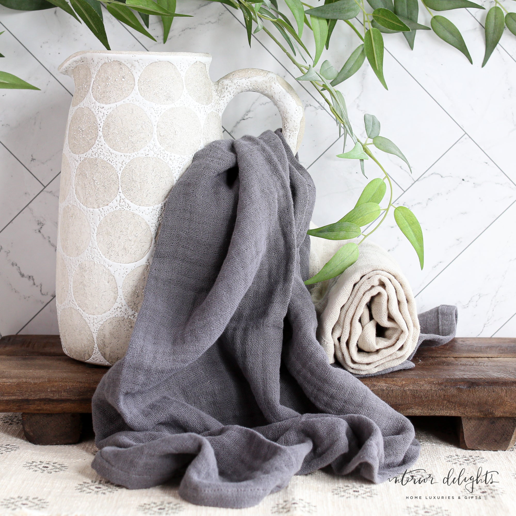 Cotton Tea Towels Set of 2