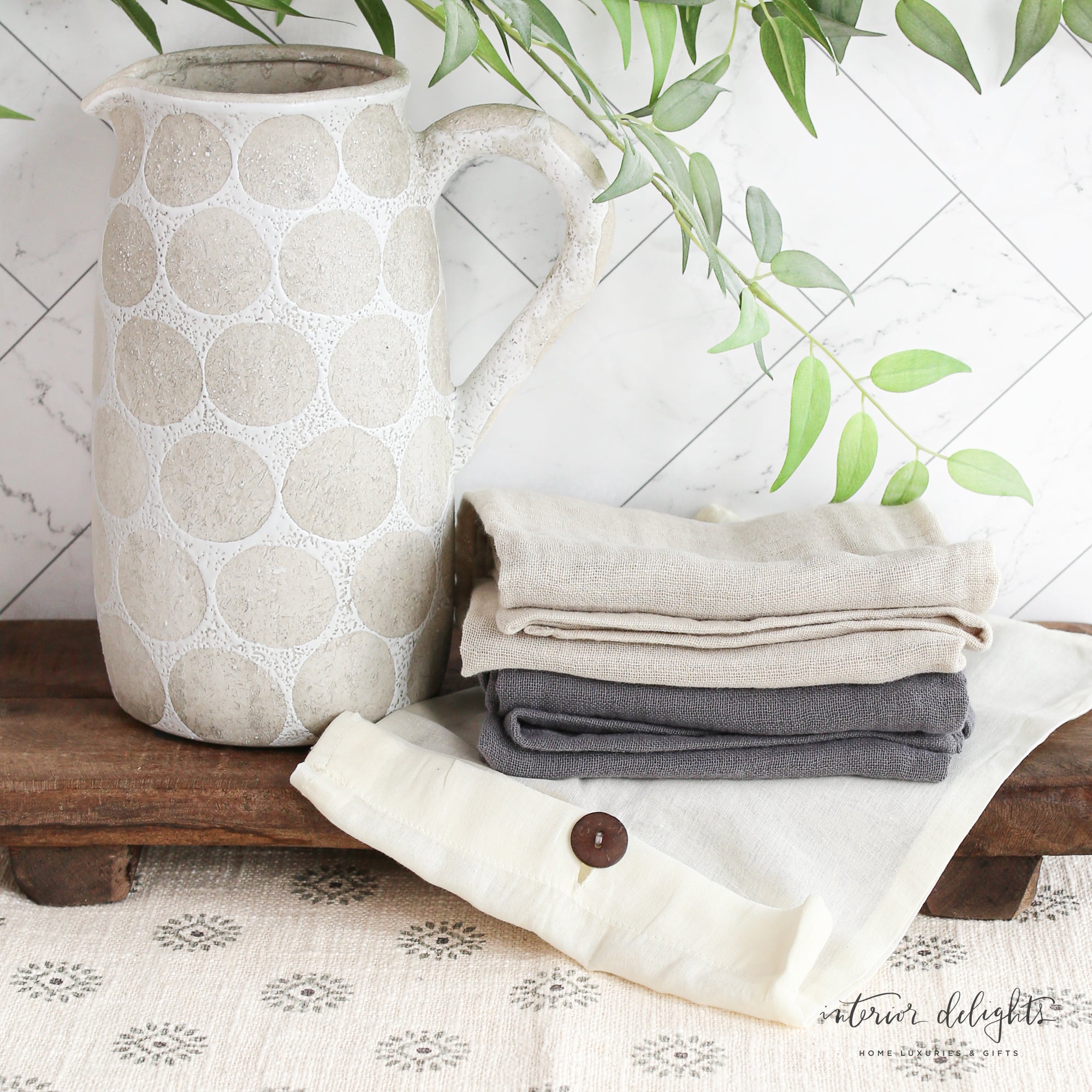Cotton Tea Towels Set of 2