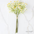 White Mini Daisy Bundle featuring lush white blooms with cheerful yellow centers, perfect for adding charm to centerpieces or vases.