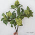Lifelike Green Leaf Bloom Spray featuring lush green buds and realistic leaves, standing 24 inches tall.