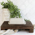 White Scalloped Butter Dish designed for one stick of butter, showcasing its charming scalloped edges and versatile stoneware design.
