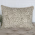 Large Bloom Floral and Leaf Pillow - Lumbar featuring a beautiful floral and leaf design, perfect for adding a touch of elegance to your sofa or bed.