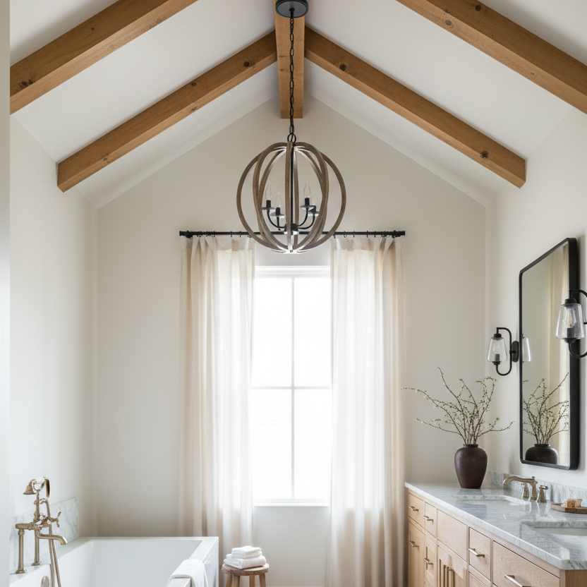 Allier - Small Round Pendant - Interior Delights