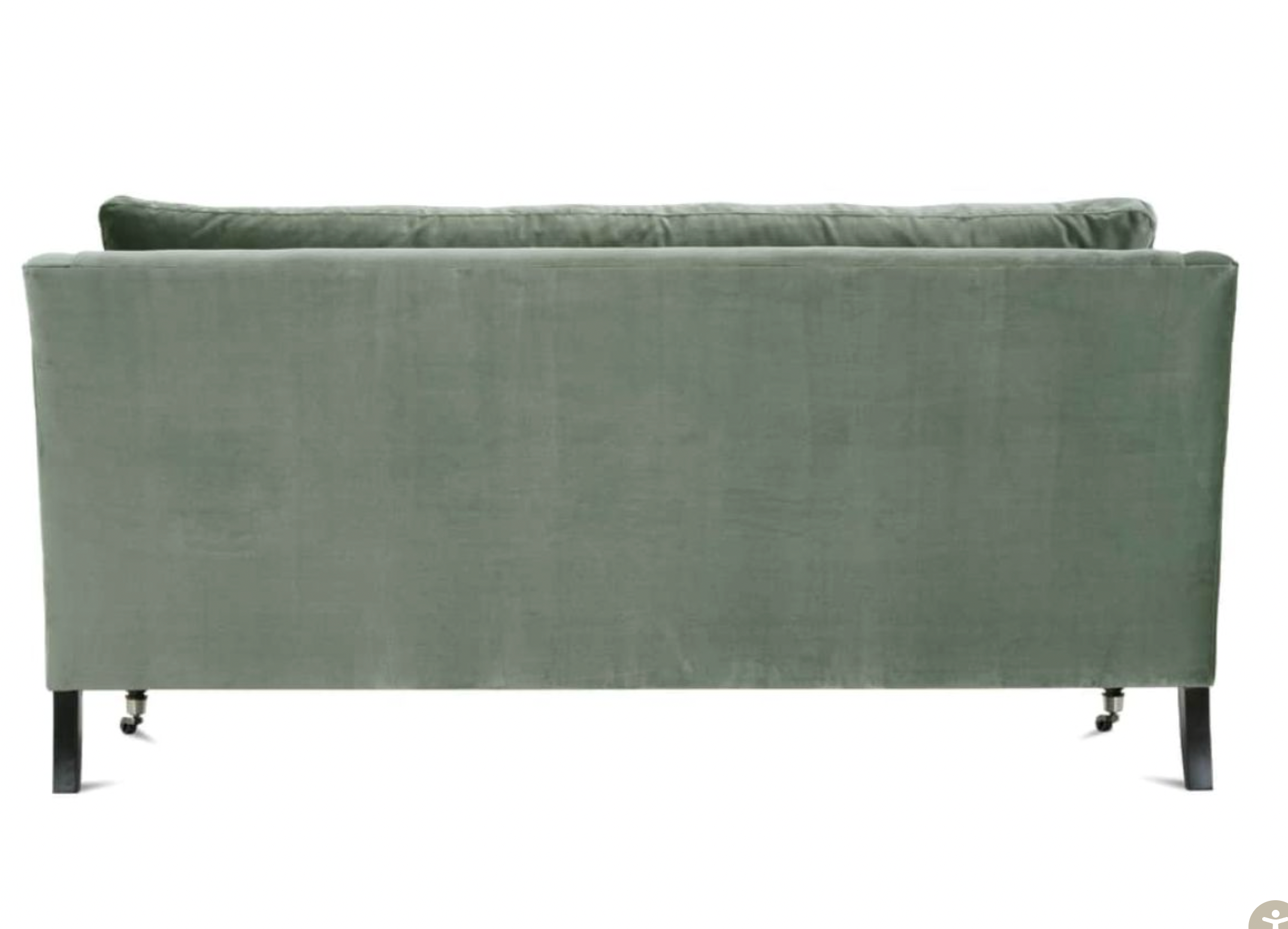 71” Madeline Sofa - Antiqued Moss Velvet