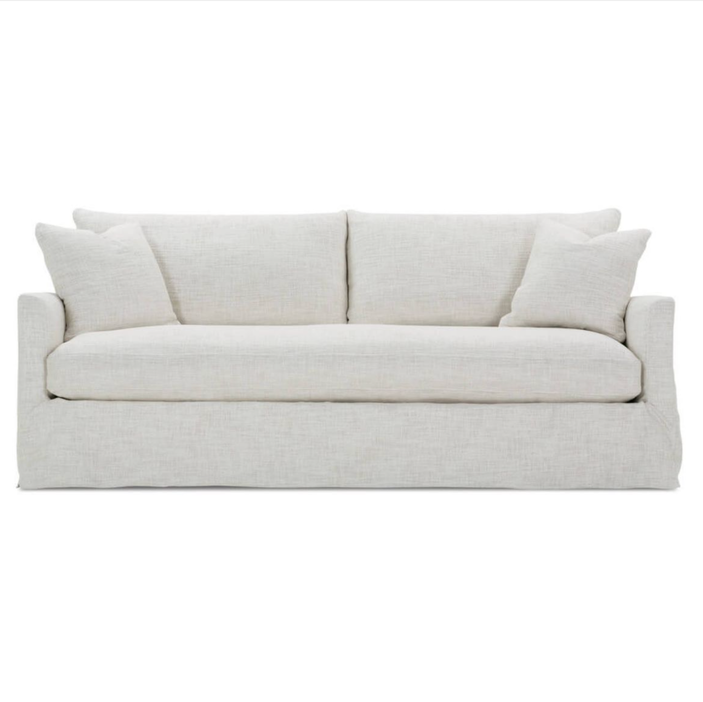 89" Lilah Bench Slipcovered Express Sofa