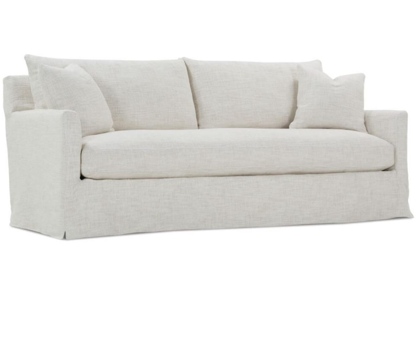 89" Lilah Bench Slipcovered Express Sofa