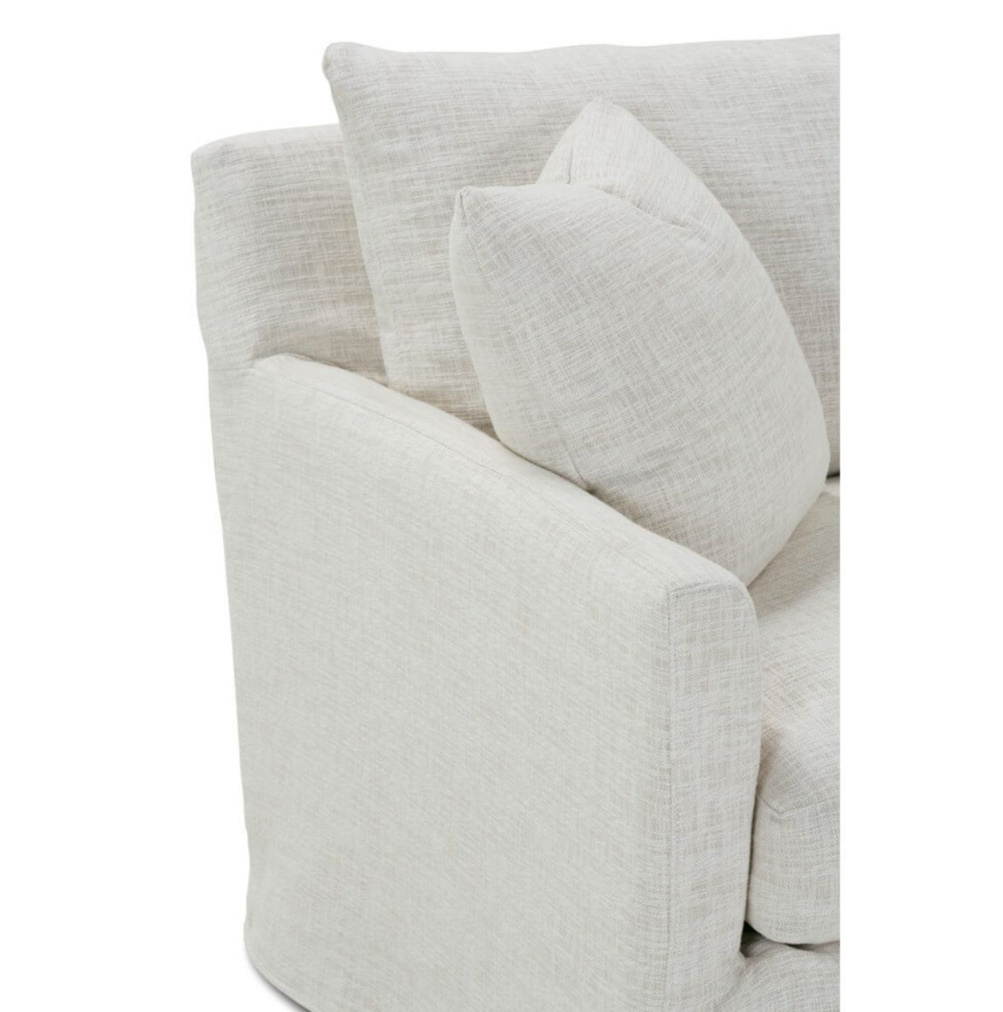 89" Lilah Bench Slipcovered Express Sofa