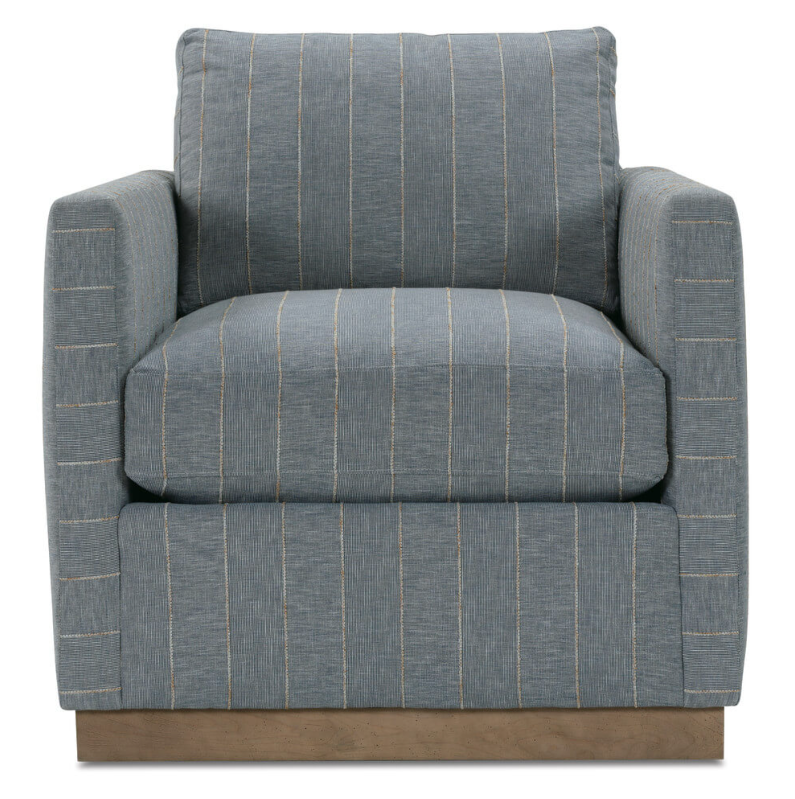 Allie Swivel - Indigo Kid-proof Stripe