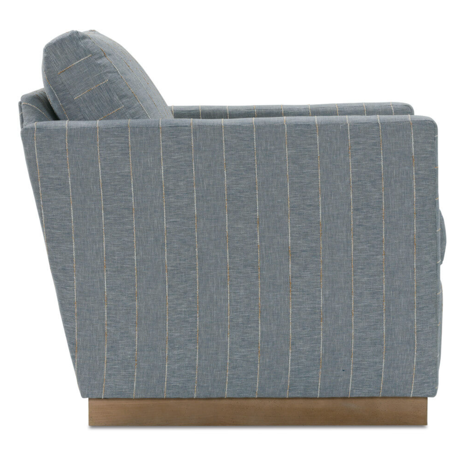 Allie Swivel - Indigo Kid-proof Stripe