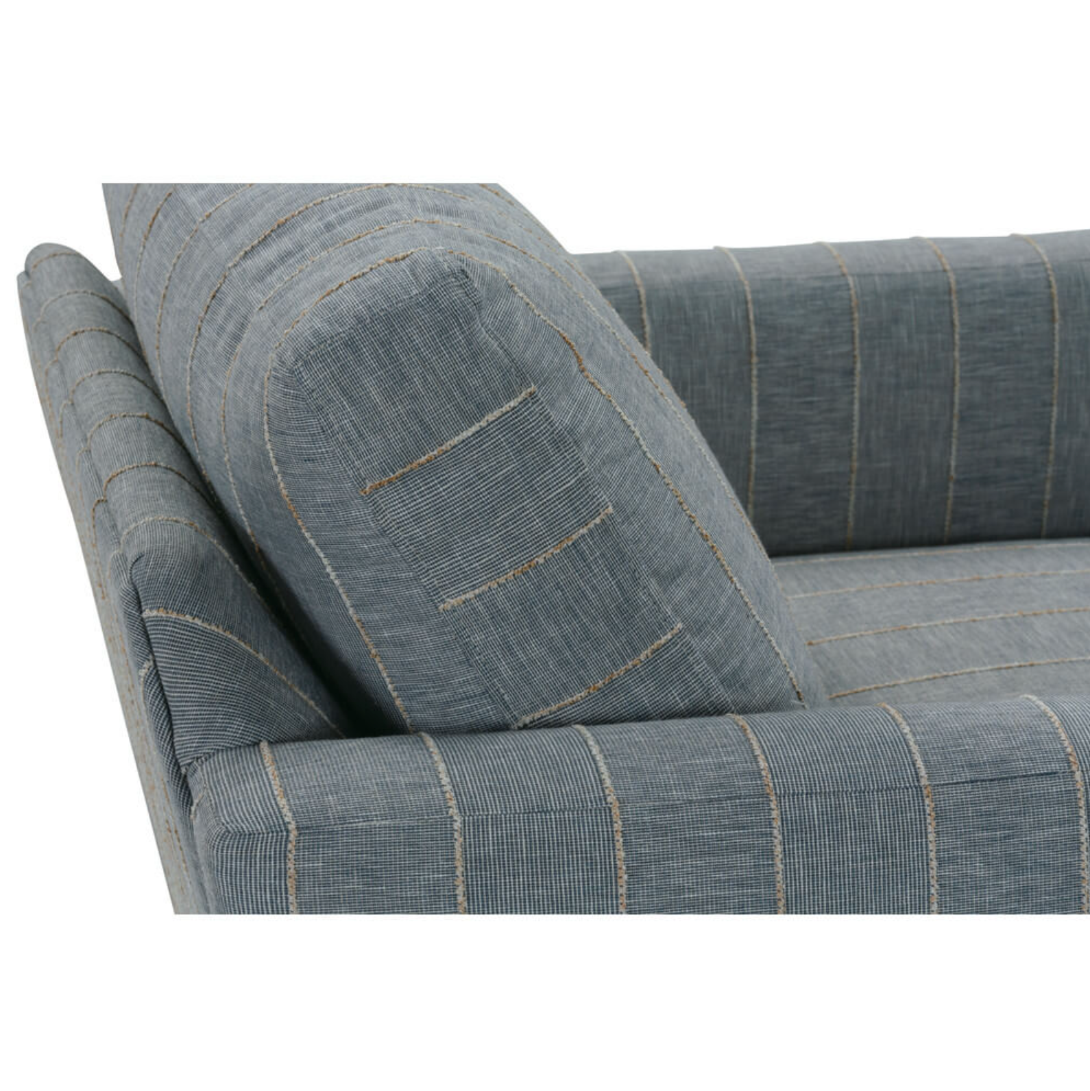 Allie Swivel - Indigo Kid-proof Stripe