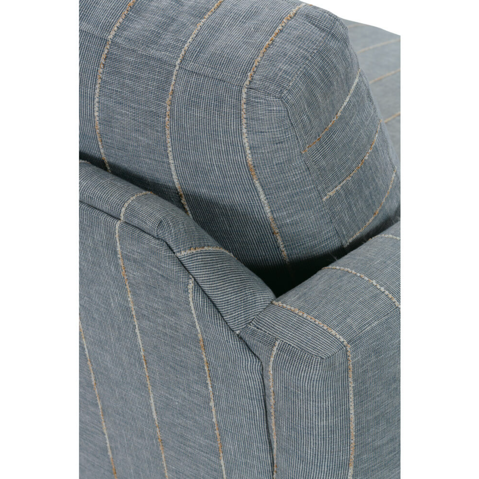 Allie Swivel - Indigo Kid-proof Stripe