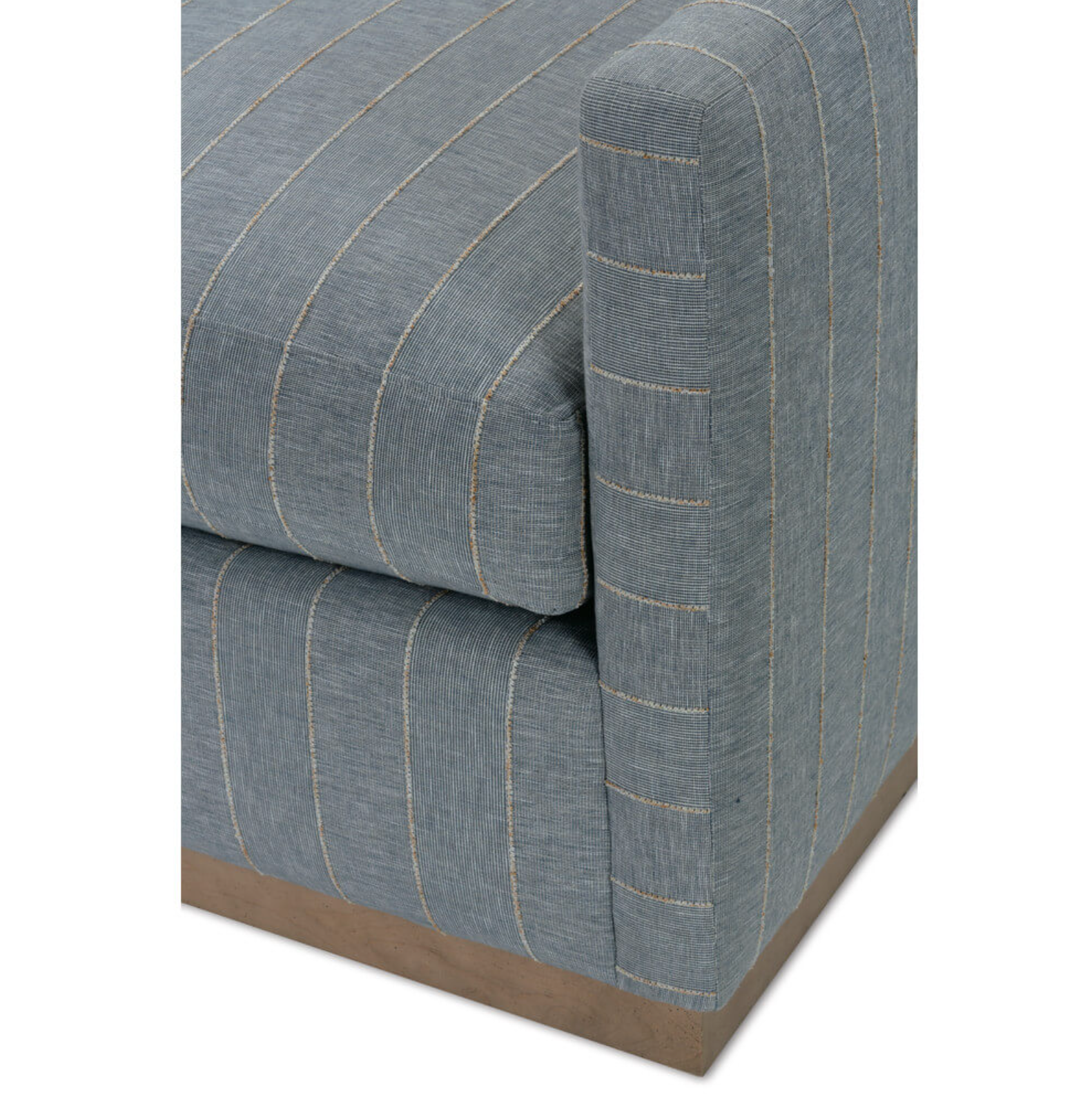 Allie Swivel - Indigo Kid-proof Stripe