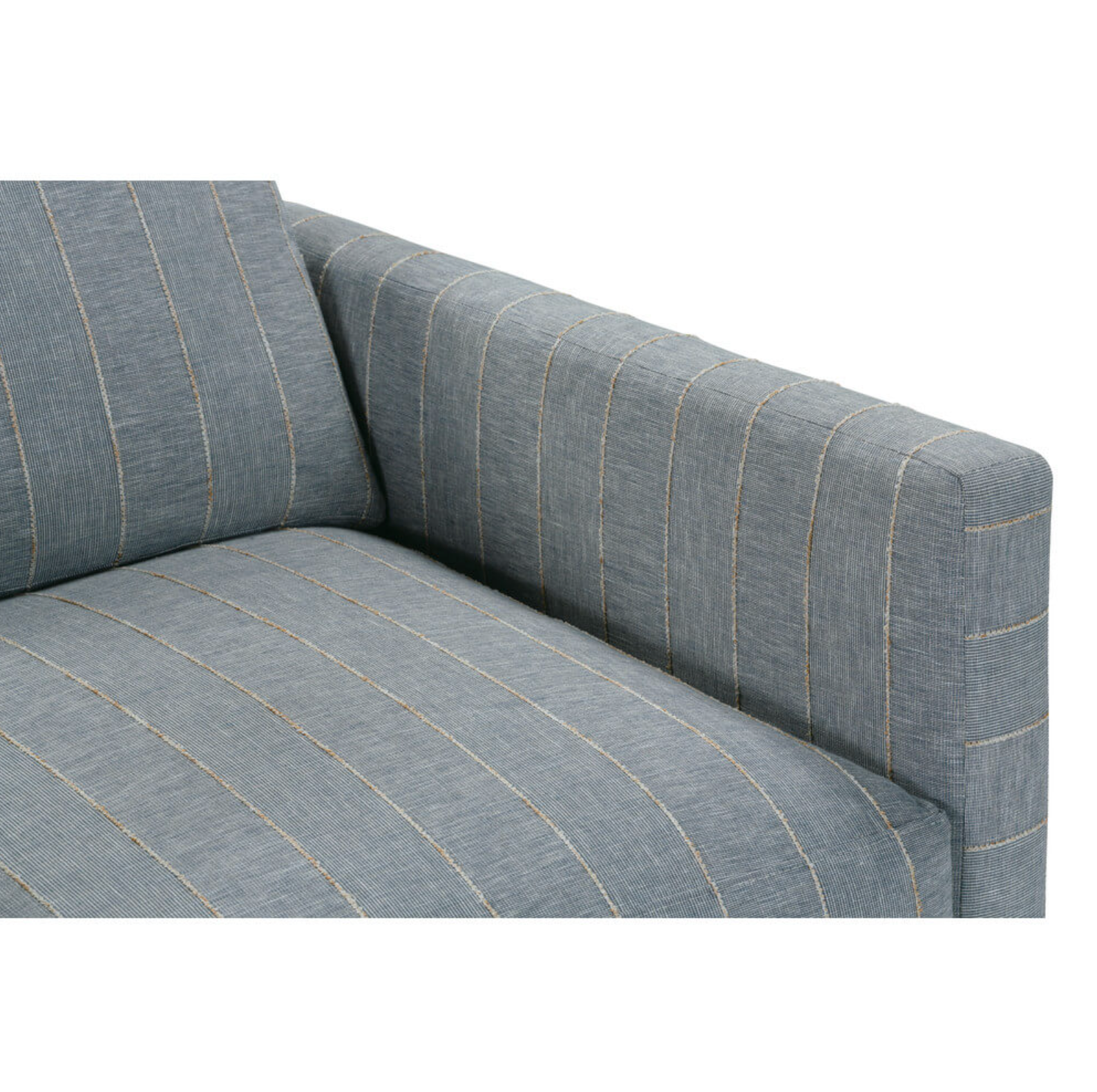 Allie Swivel - Indigo Kid-proof Stripe