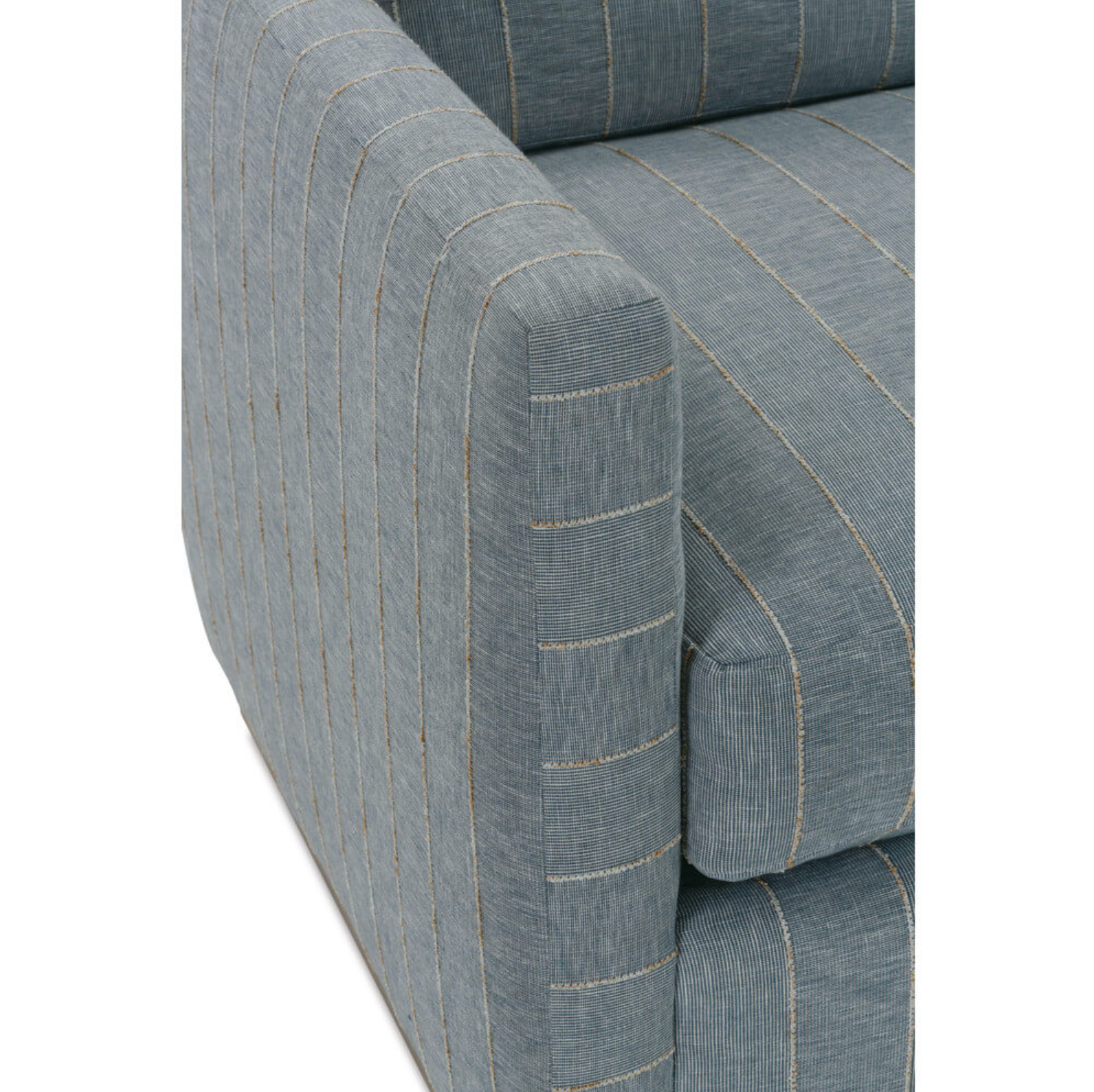 Allie Swivel - Indigo Kid-proof Stripe