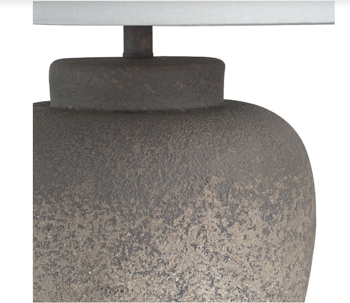Lattuga Textured Beige Table Lamp
