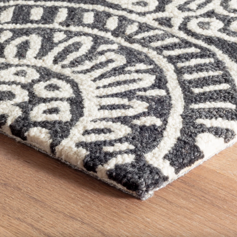 Our Favorite Rug-Charcoal - Interior Delights