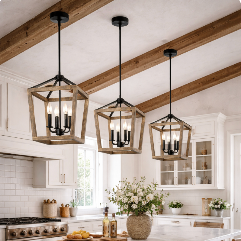Garry - 4 Light Small Chandelier - Interior Delights