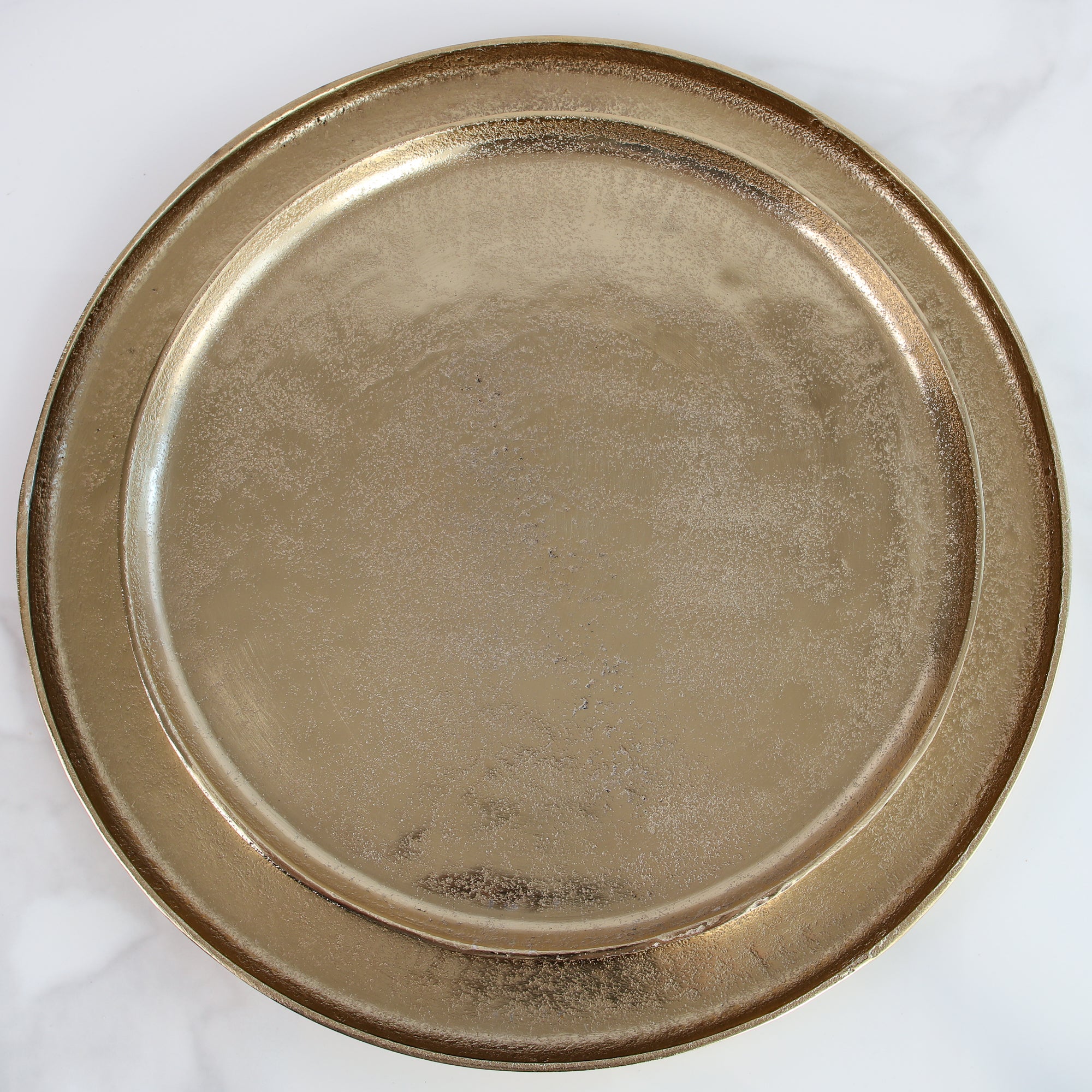 Large Decorative Gold Tray