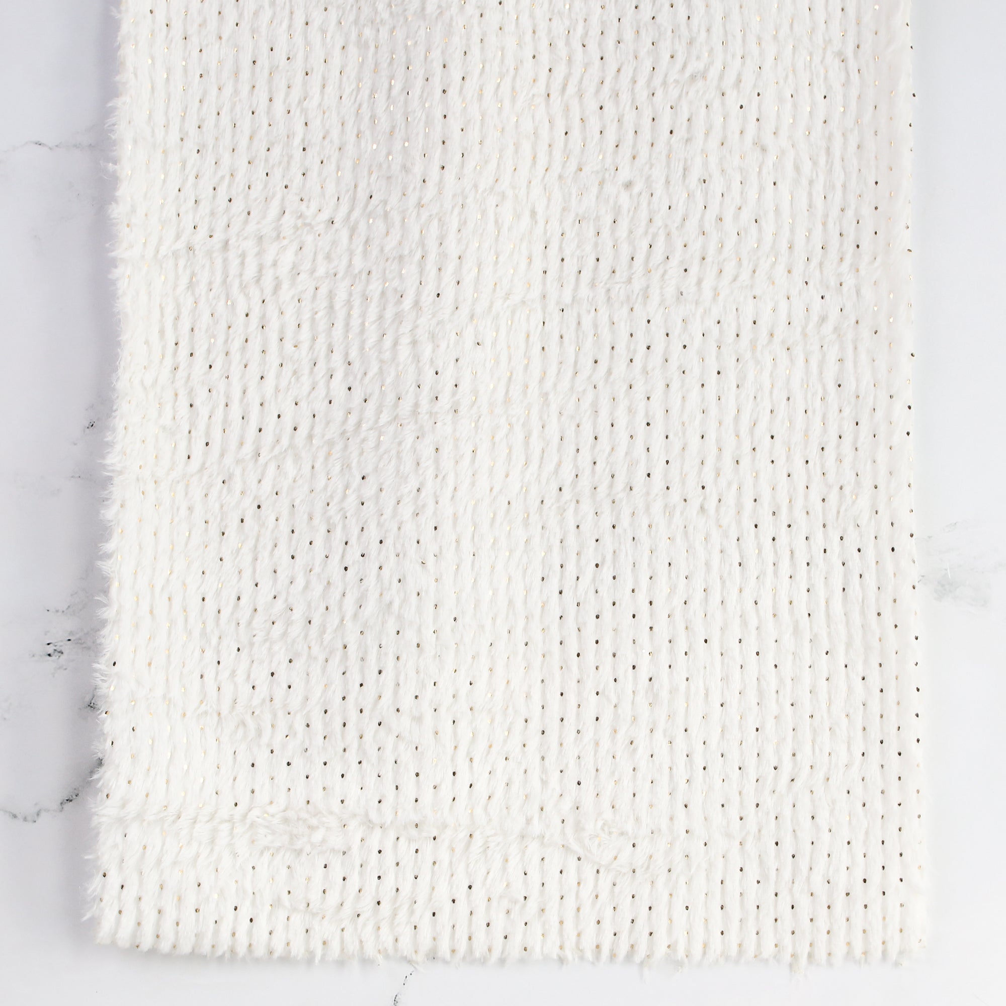 Gold Foil Dot Decor Fabric